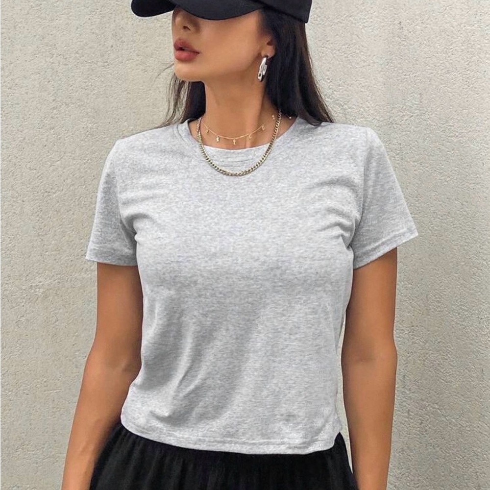 NWT Grey Top